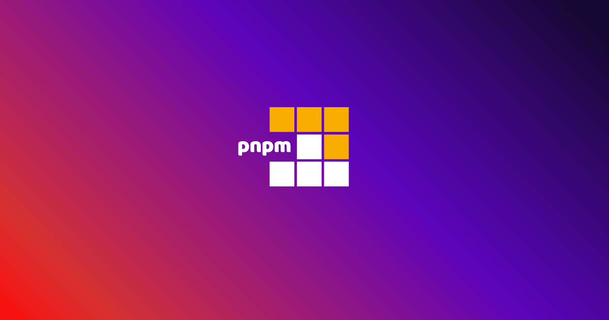 PNPM: faster, more performant NPM